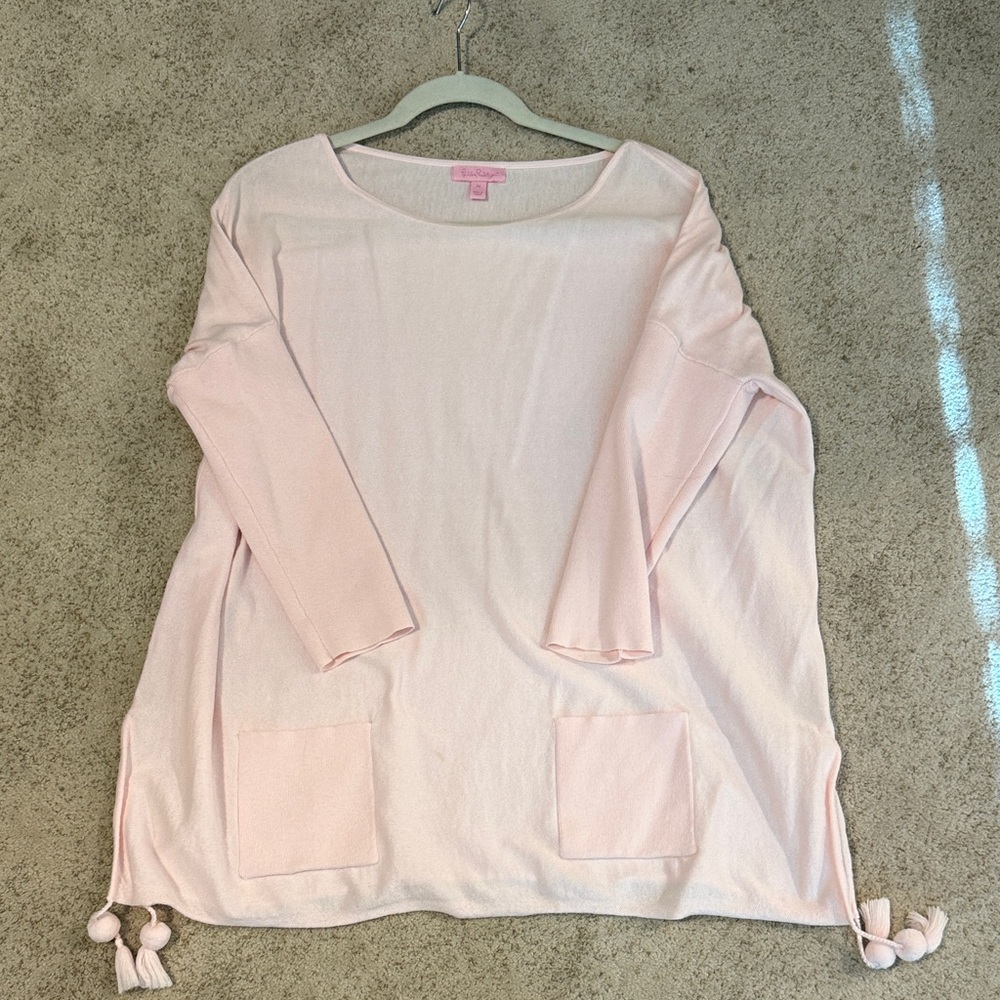 Lilly Pulitzer Soft Pink Knit Top